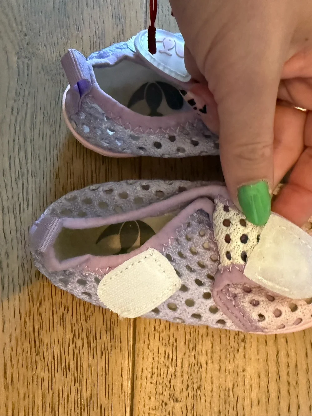 Baby Toddler Purple Pink Mesh Water Shoes 12–18M